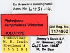 <i>Pipinnipons kampmeierae</i> label